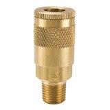 10 Series Brass Coupler with Male Threads